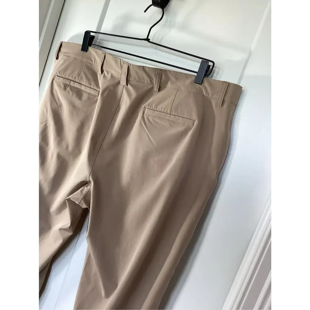 Vineyard Vines Men's Khaki Performance On-The-Go Pants 42x30